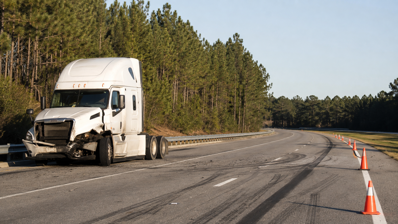 uninsured truck driver accident Georgia